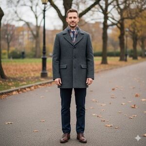 Men’s wool Coat jacket winter Coat new without Tag